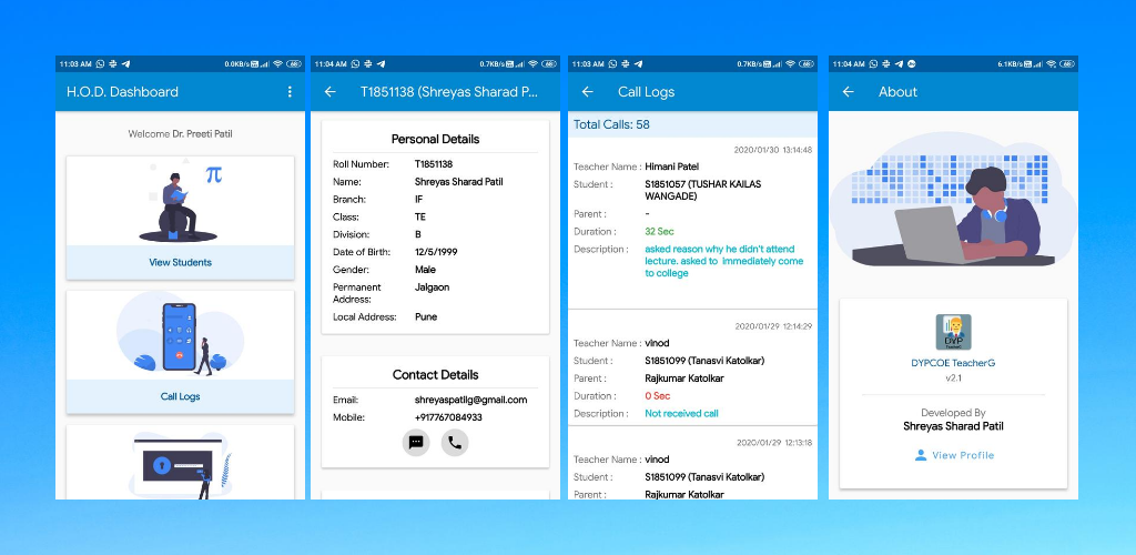 DYPCOE TG APP